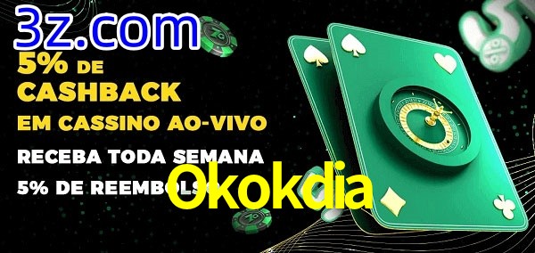 Promoções do cassino ao Vivo Okokdia